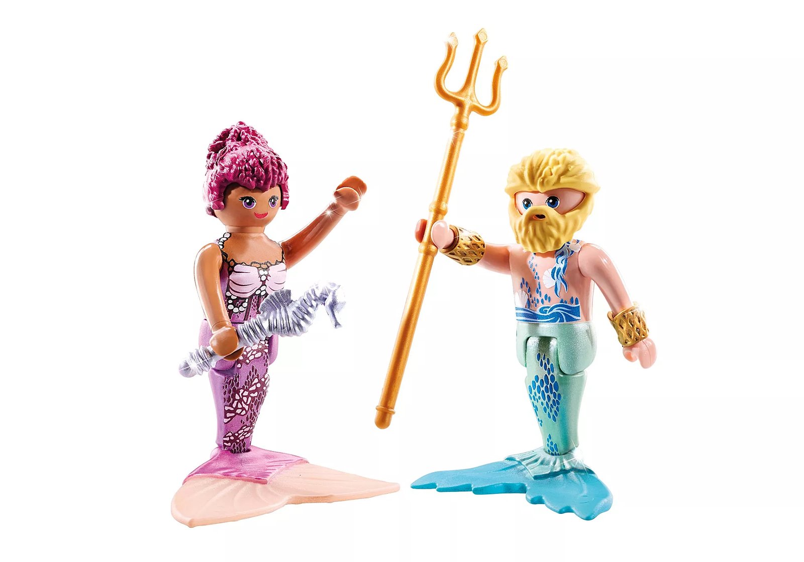 Playmobil 71799 Duo Pack Mermaid and Triton ดูโอแพ็ค นางเงือกและไทรทัน - Image 4
