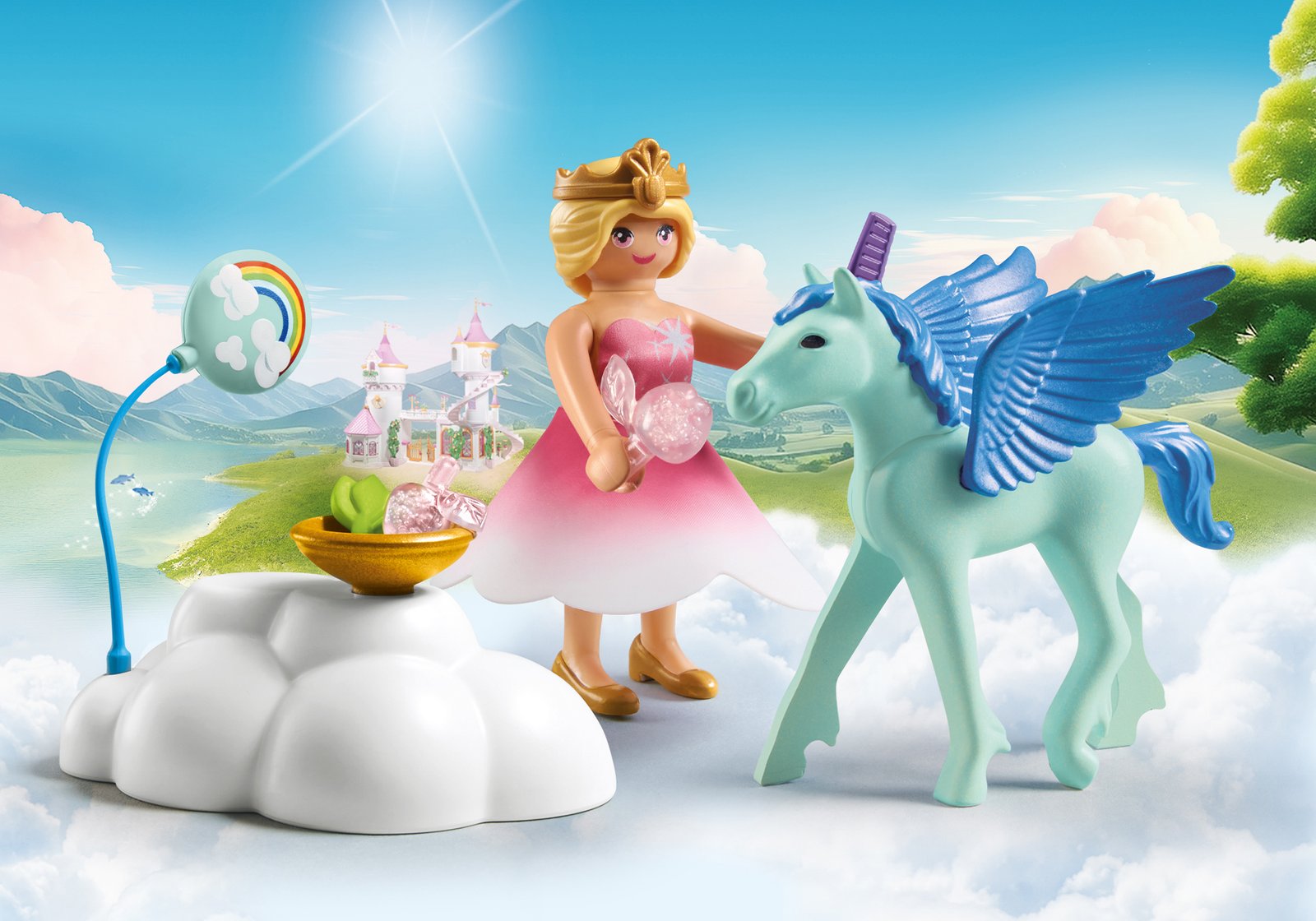 Playmobil 71802 Promo Pack Pegasus' Birthday Party โปรโมแพ็ค ปาร์ตี้วันเกิดเพกาซัส