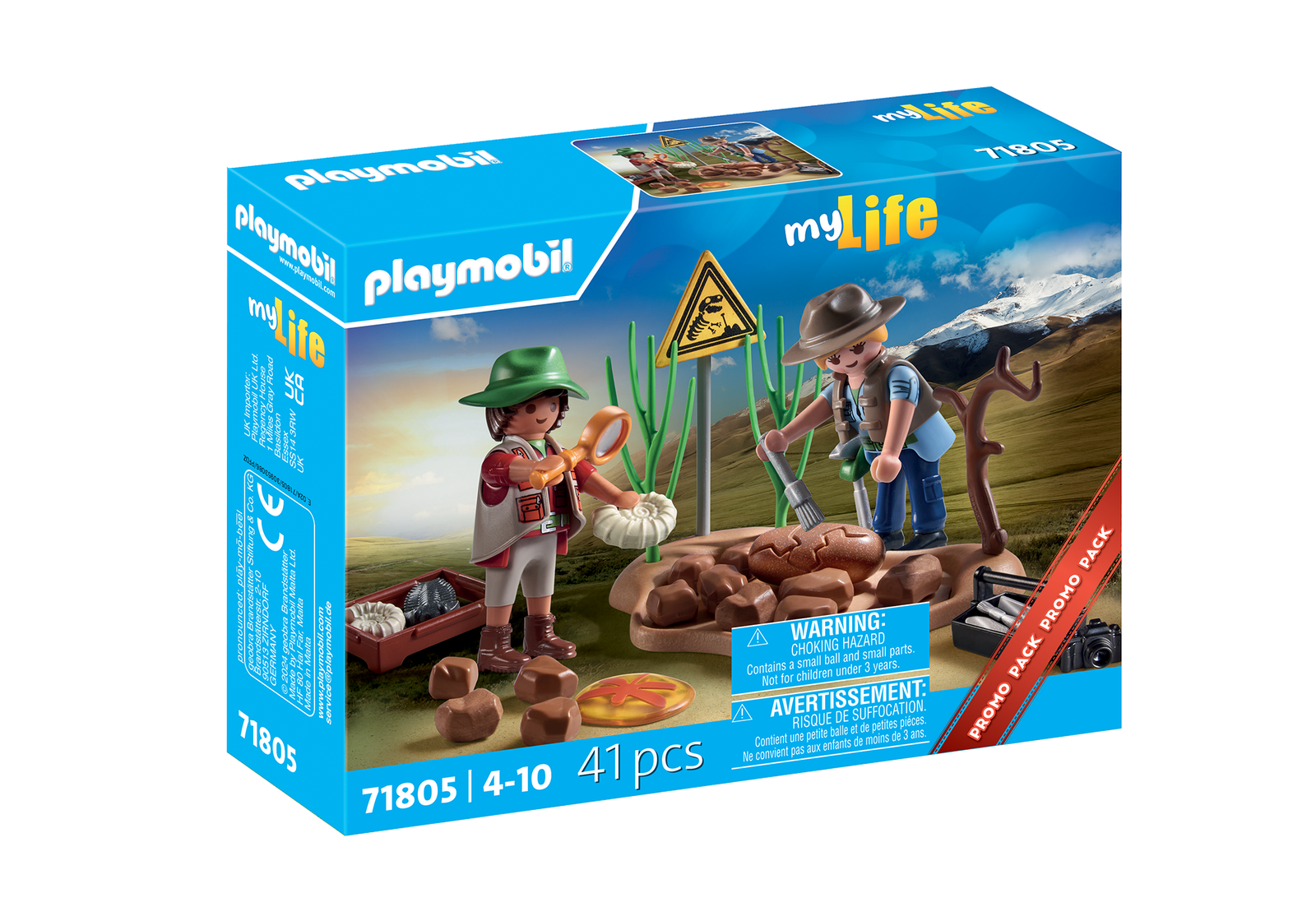 Playmobil 71805 Promo Pack Paleontology Dig โปรโมแพ็ค นักขุดฟอสซิล - Image 2