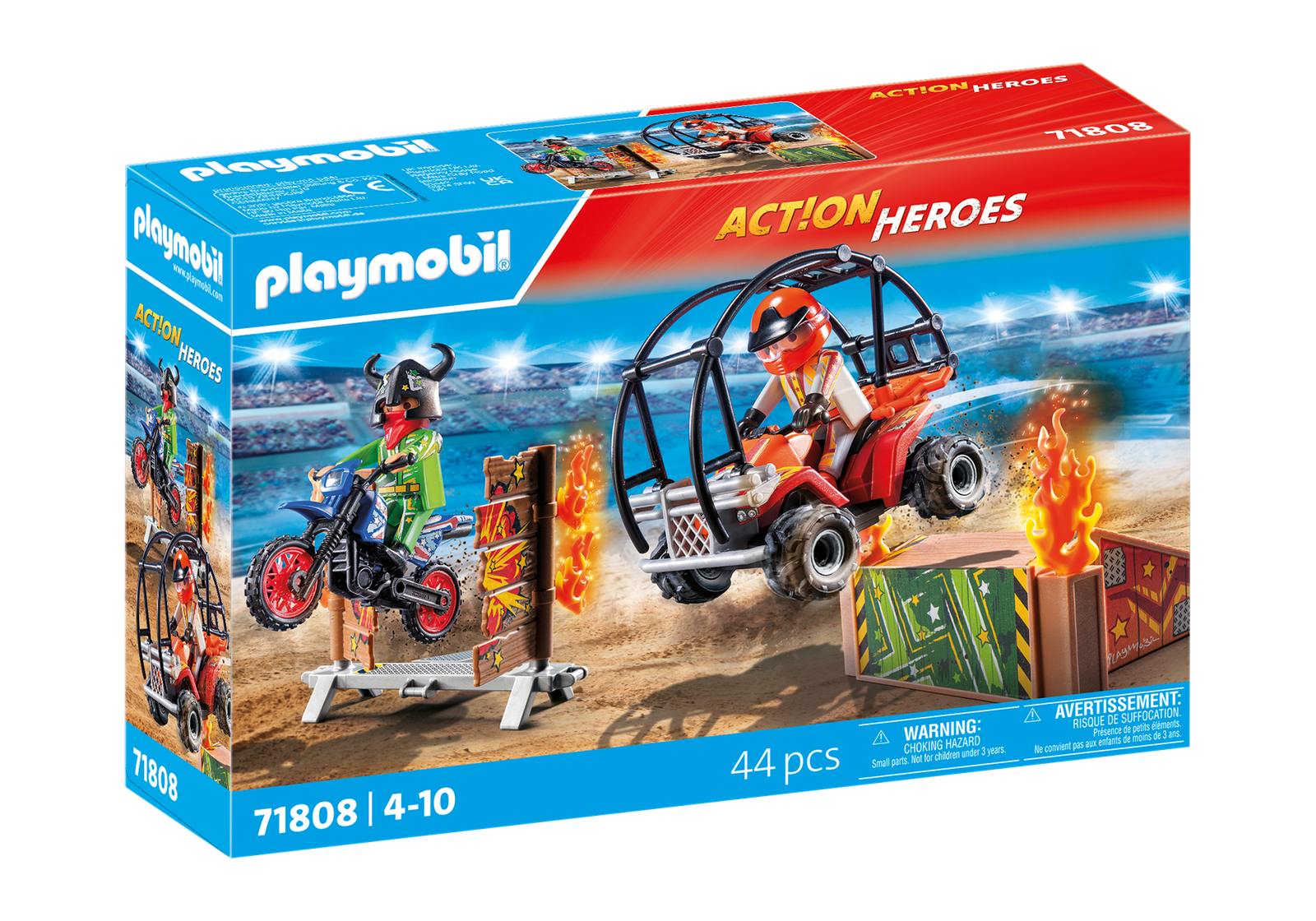 Playmobil 71808 Action Heroes Stunt Show แอคชั่นฮีโร่ สตั๊นโชว์ - Image 2