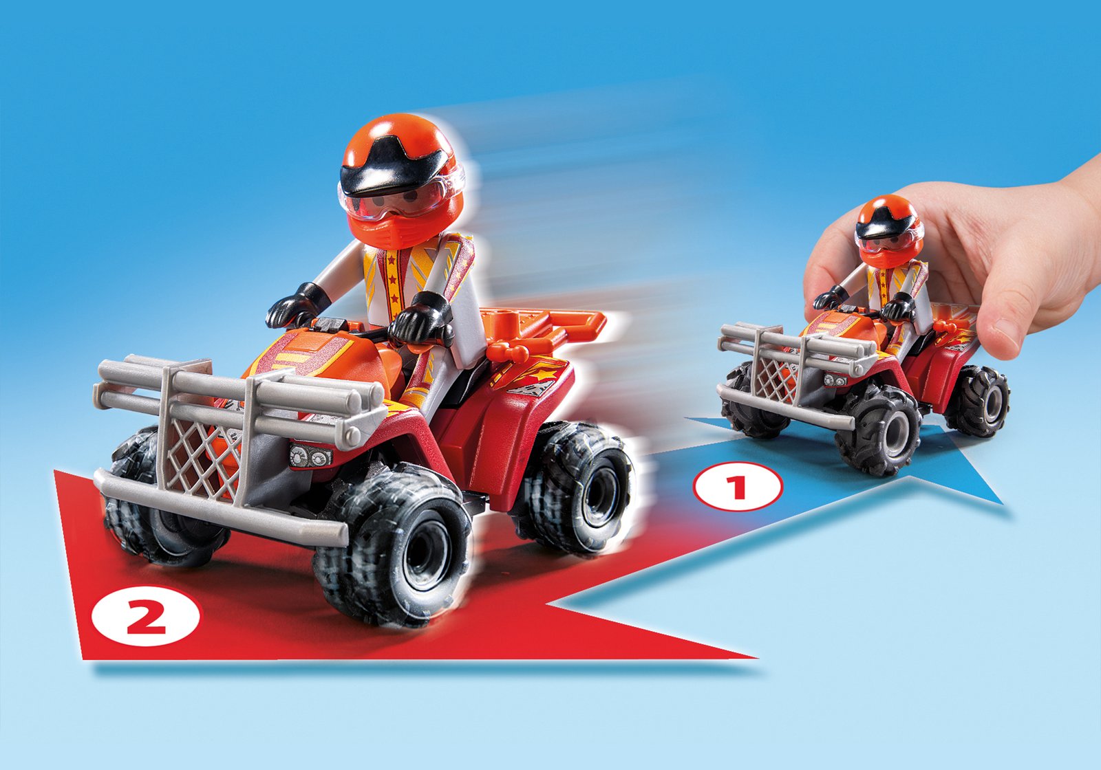 Playmobil 71808 Action Heroes Stunt Show แอคชั่นฮีโร่ สตั๊นโชว์ - Image 5