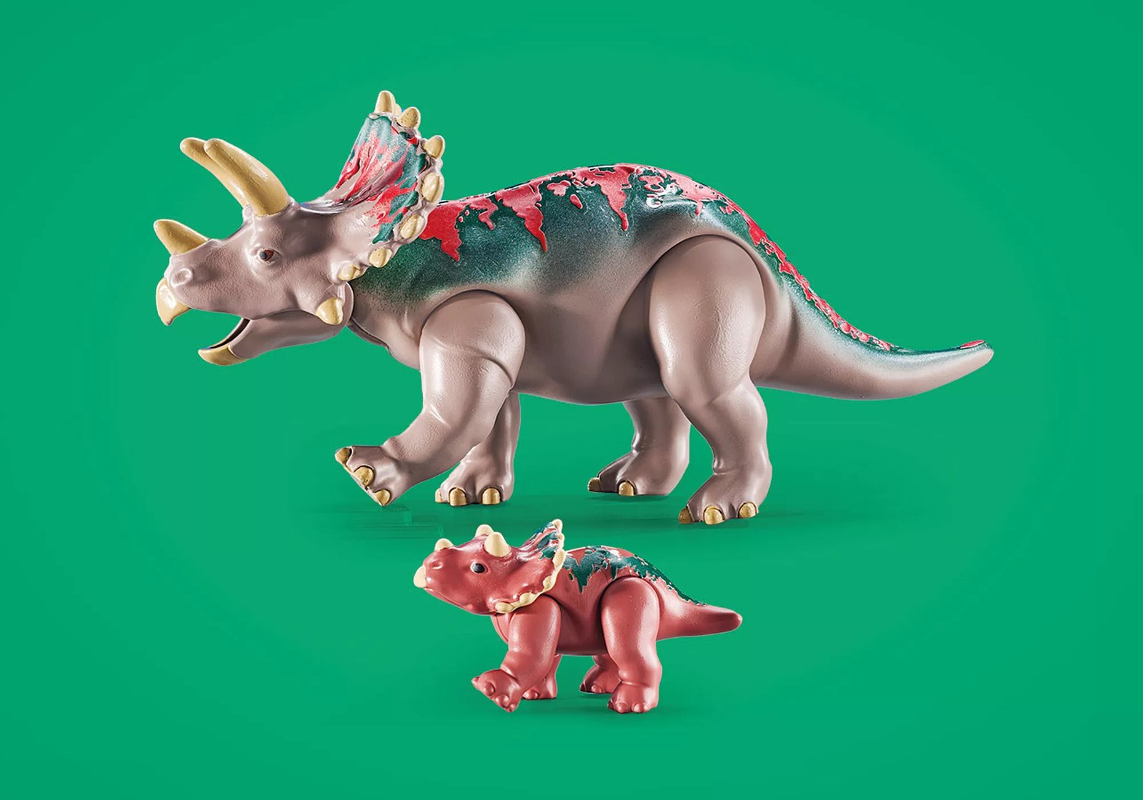 Playmobil 71821 Dinos Triceratops Family ไดโนเสาร์: ครอบครัวไทรเซอราทอปส์ - Image 8