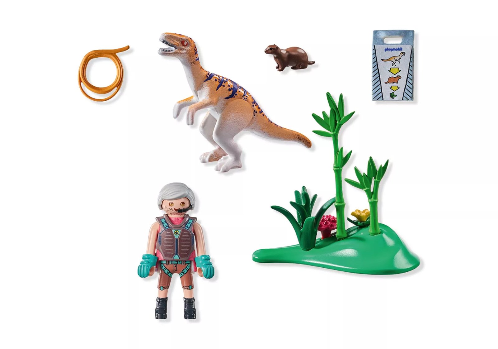 Playmobil 71823 Dinos Velociraptor ไดโนเสาร์: เวโลซีแรปเตอร์ - Image 3