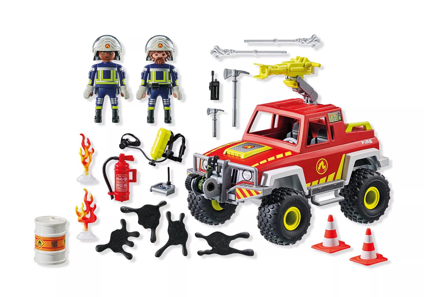 Playmobil 71824 Firefighting Truck ดับเพลิง รถดับเพลิง - Image 3