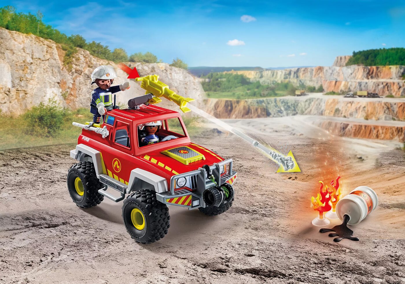 Playmobil 71824 Firefighting Truck ดับเพลิง รถดับเพลิง - Image 6
