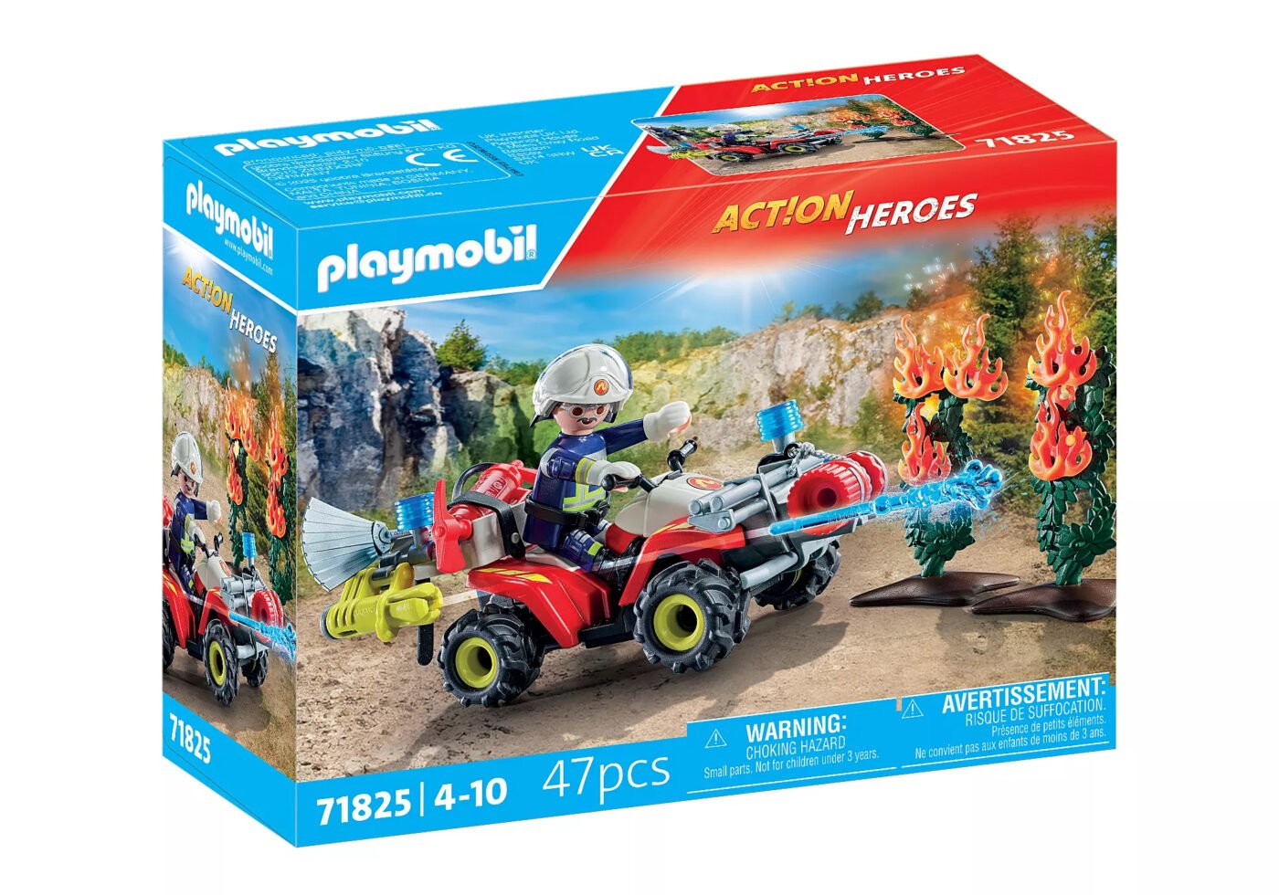 Playmobil 71825 Firefighting Quad ดับเพลิง รถควอดดับเพลิง - Image 3