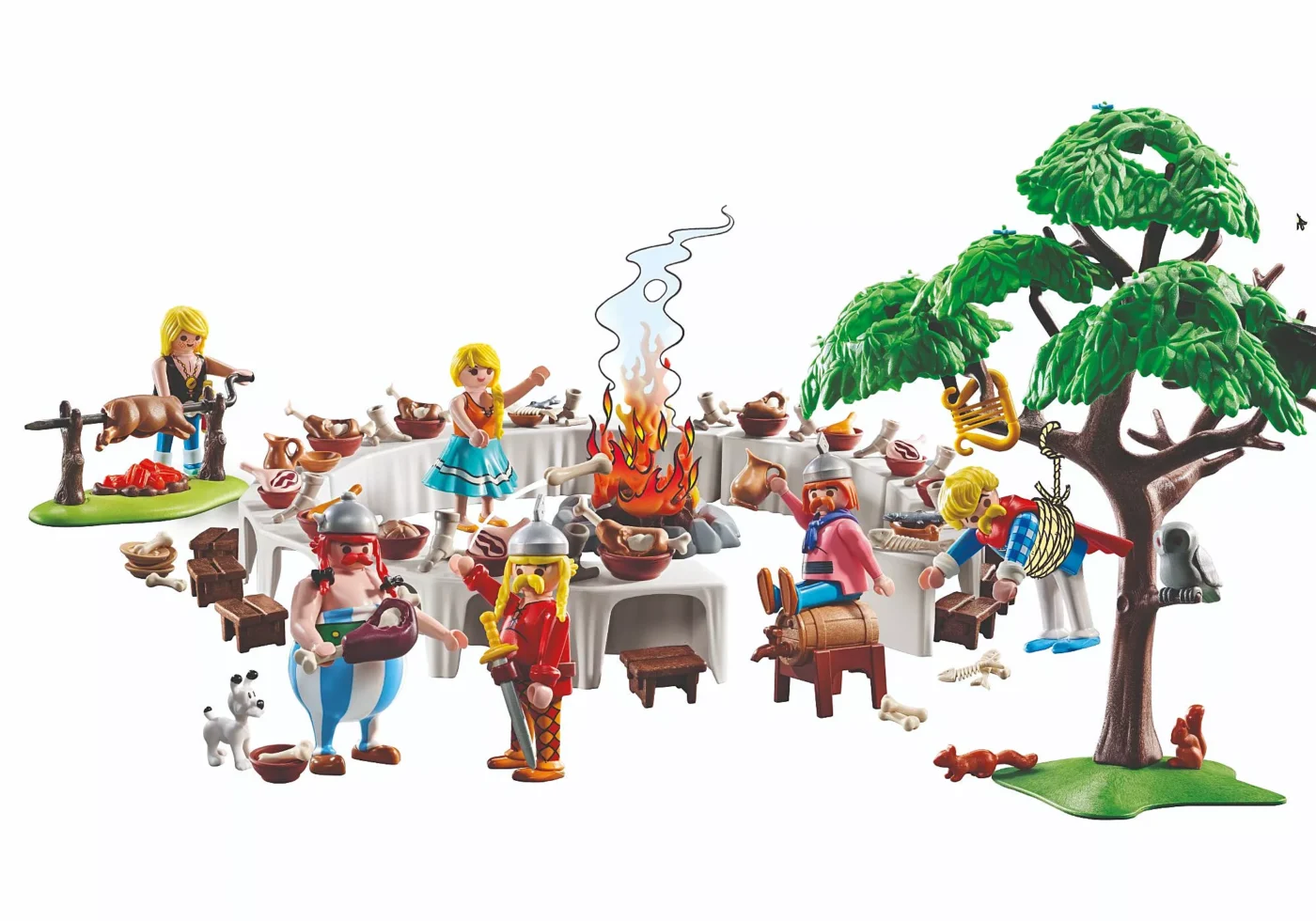 Playmobil 71827 Asterix: The village banquet แอสเทอริกซ์ งานเลี้ยงในหมู่บ้าน - Image 4