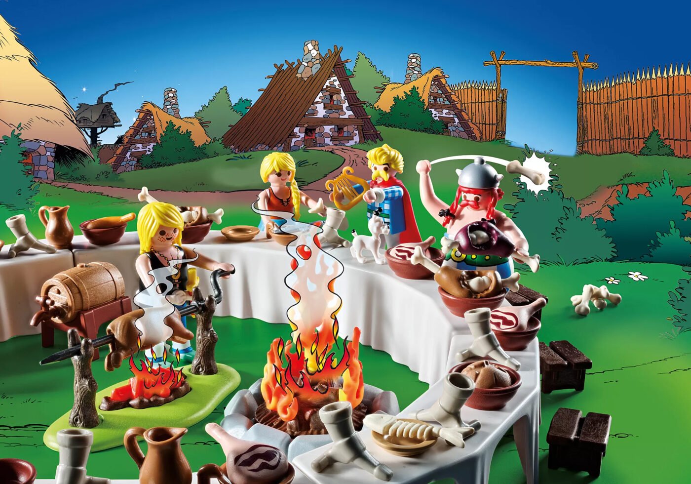 Playmobil 71827 Asterix: The village banquet แอสเทอริกซ์ งานเลี้ยงในหมู่บ้าน - Image 6