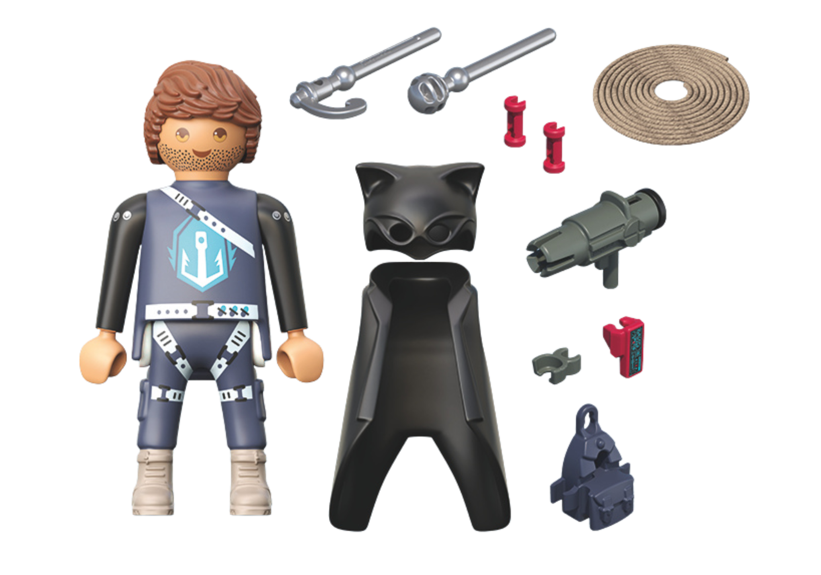 Playmobil 71835 PM Heroes Shadow Hero ฮีโร่ ชาโดว์ฮีโร่ - Image 2