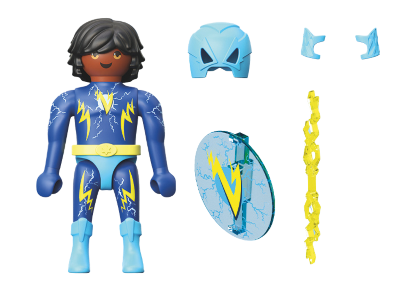 Alternative view of Playmobil 71836 PM Heroes Lightning Hero ฮีโร่ ไลท์นิ่งฮีโร่