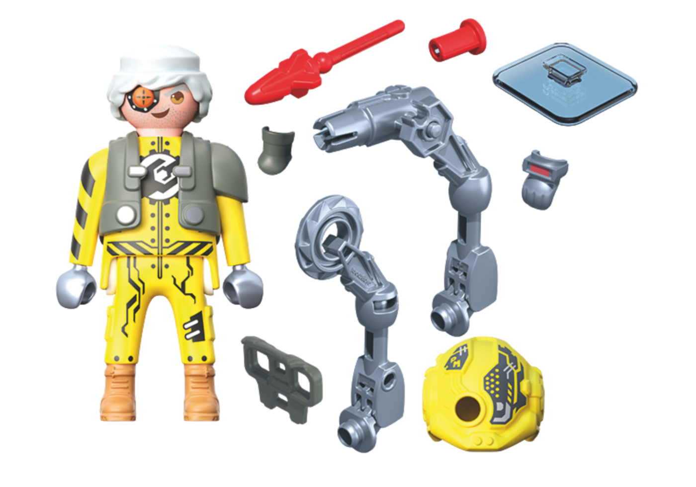 Alternative view of Playmobil 71837 PM Heroes Robot Hero ฮีโร่ โรบอทฮีโร่