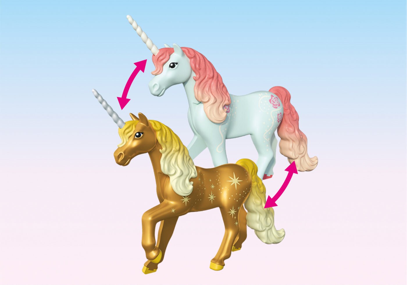 Playmobil 71838 Cozy Fairy Home with Golden Unicorn ยูนิคอร์นแฟนตาซี บ้านนางฟ้าอบอุ่นกับยูนิคอร์นสีทอง - Image 7
