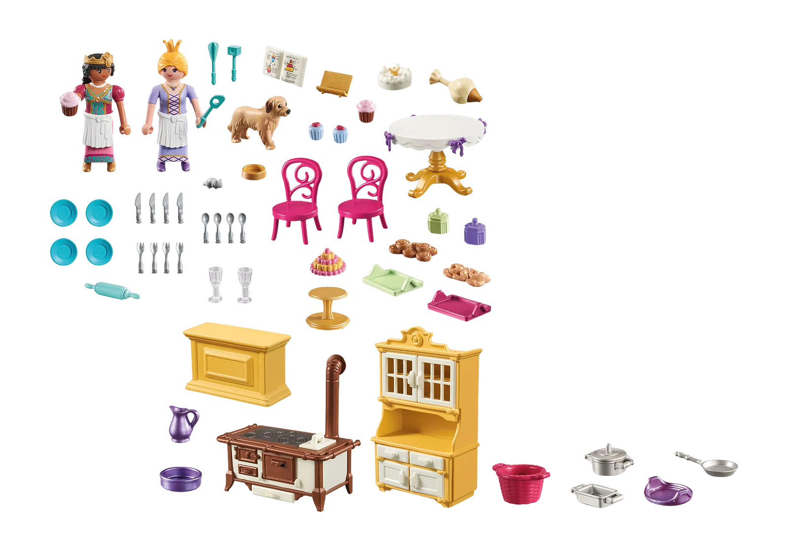 Playmobil 71848 Princess Magic Castle Kitchen เจ้าหญิง ครัวในปราสาท - Image 4