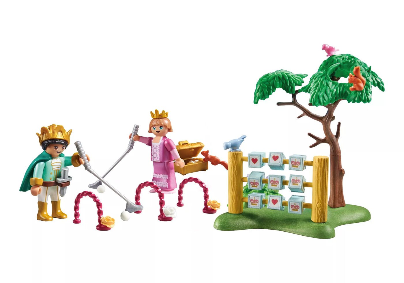 Playmobil 71849 Princess Magic Garden with Royal Games เจ้าหญิง เล่นเกมในสวน - Image 4