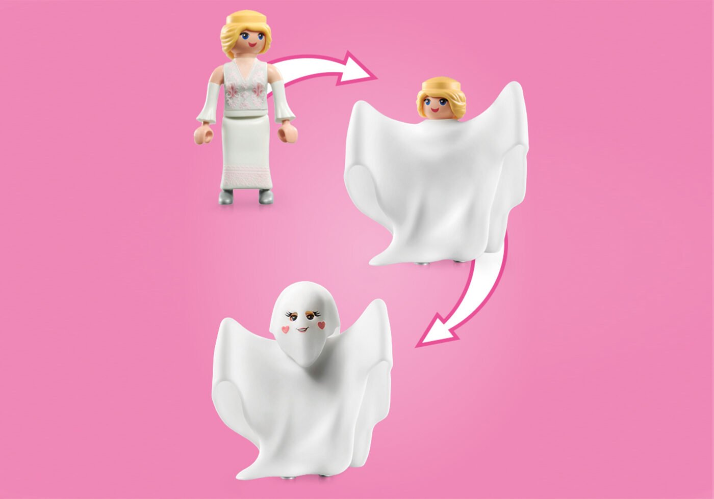 Playmobil 71851 Princess Magic Princess Ghost Costume เจ้าหญิง ชุดผีผ้าห่ม - Image 5