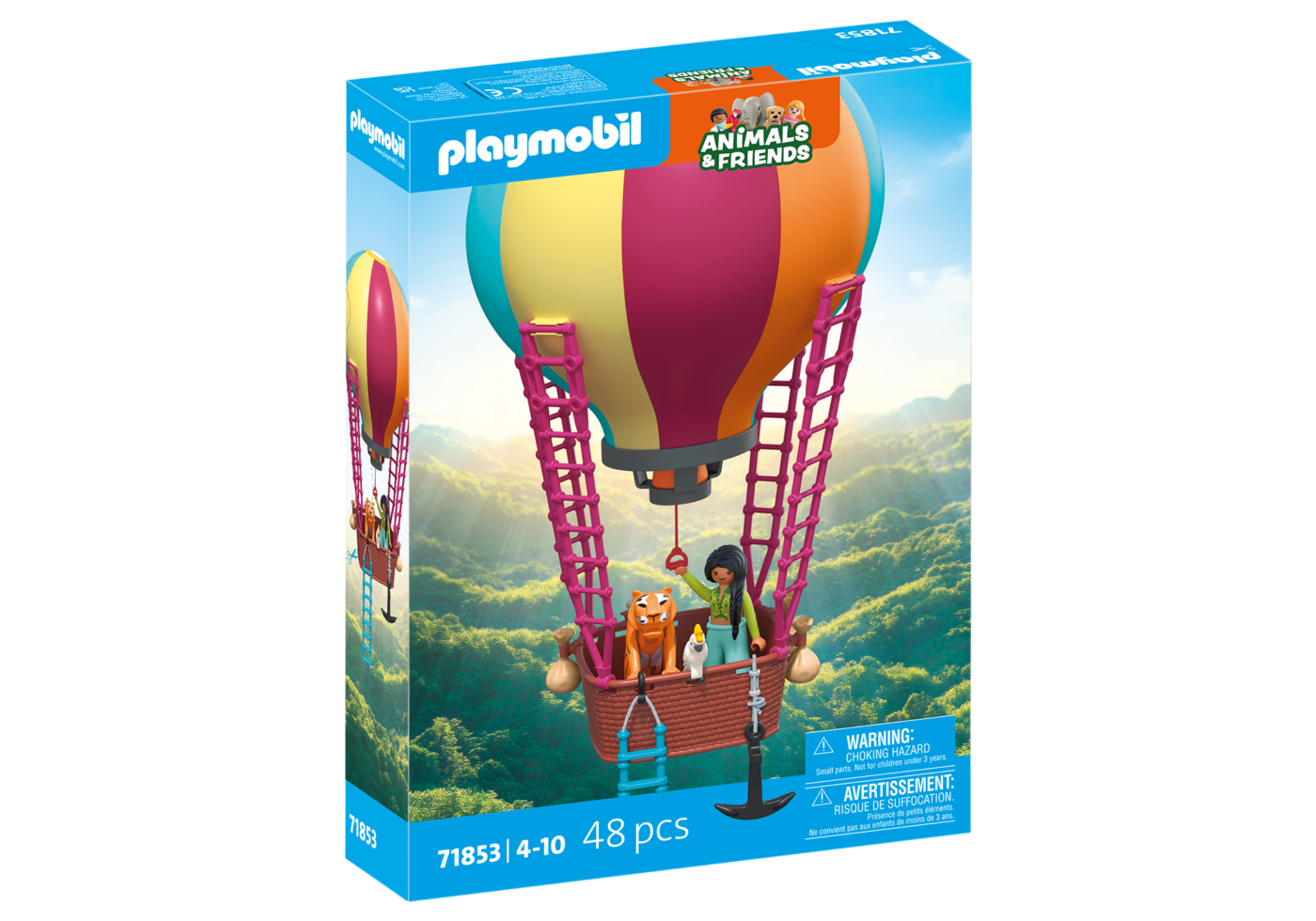 Alternative view of Playmobil 71853 Animals & Friends Balloon Ride เหล่าสัตว์เพื่อนซี้ บอลลูนลอยฟ้า