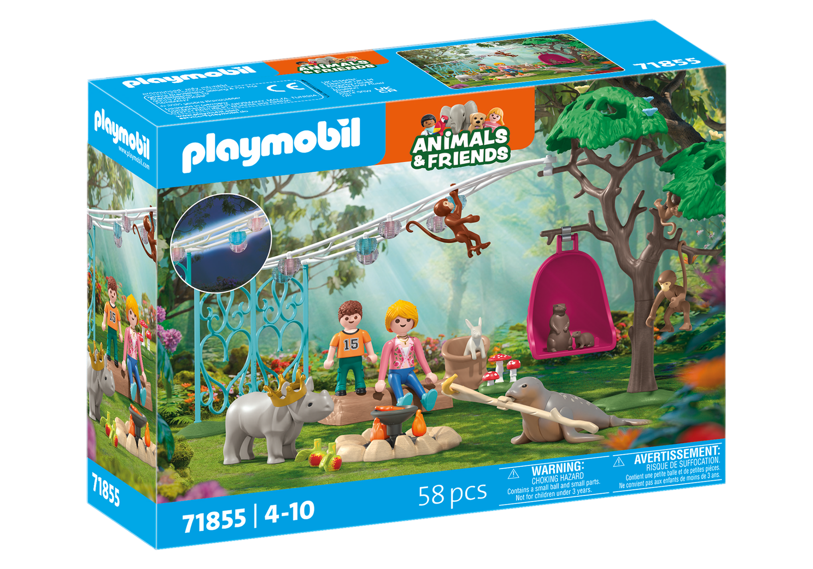 Playmobil 71855 Animals & Friends Funny Birthday Party เหล่าสัตว์เพื่อนซี้ ฉลองวันเกิด - Image 3