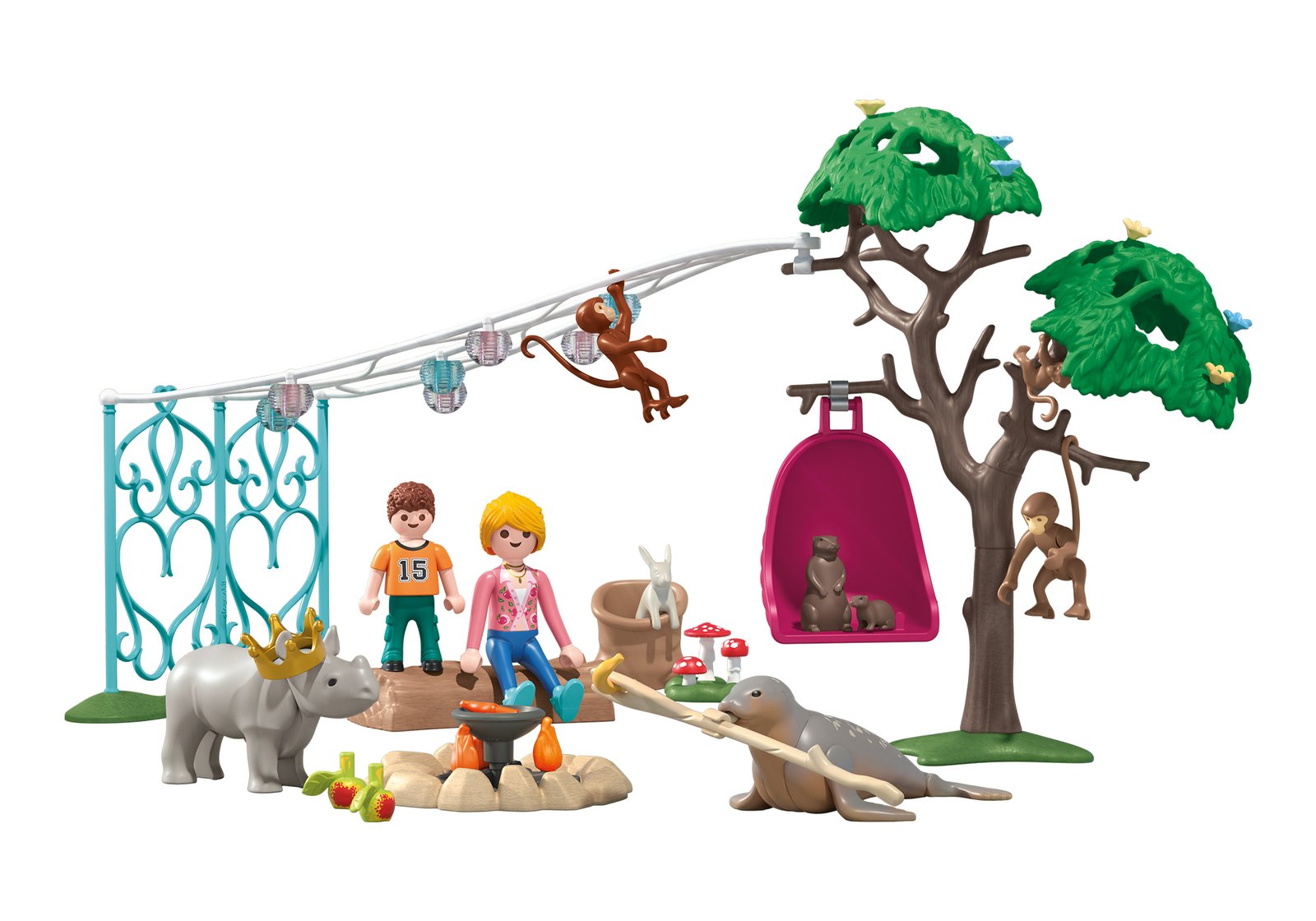 Playmobil 71855 Animals & Friends Funny Birthday Party เหล่าสัตว์เพื่อนซี้ ฉลองวันเกิด - Image 5