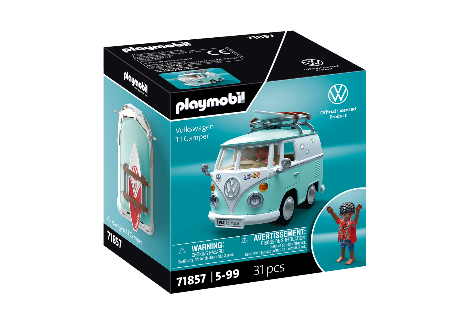 Playmobil 71857 Volkswagen T1 Camper รถของเล่นสะสม รถแคมป์โฟล์คสวาเกน T1 - Image 2