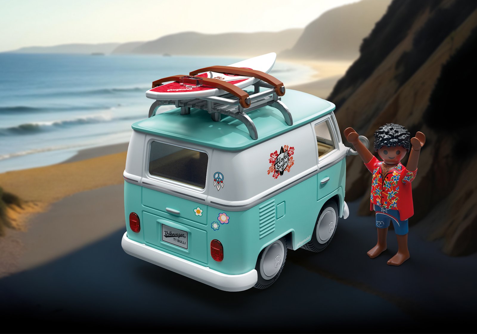 Playmobil 71857 Volkswagen T1 Camper รถของเล่นสะสม รถแคมป์โฟล์คสวาเกน T1 - Image 3