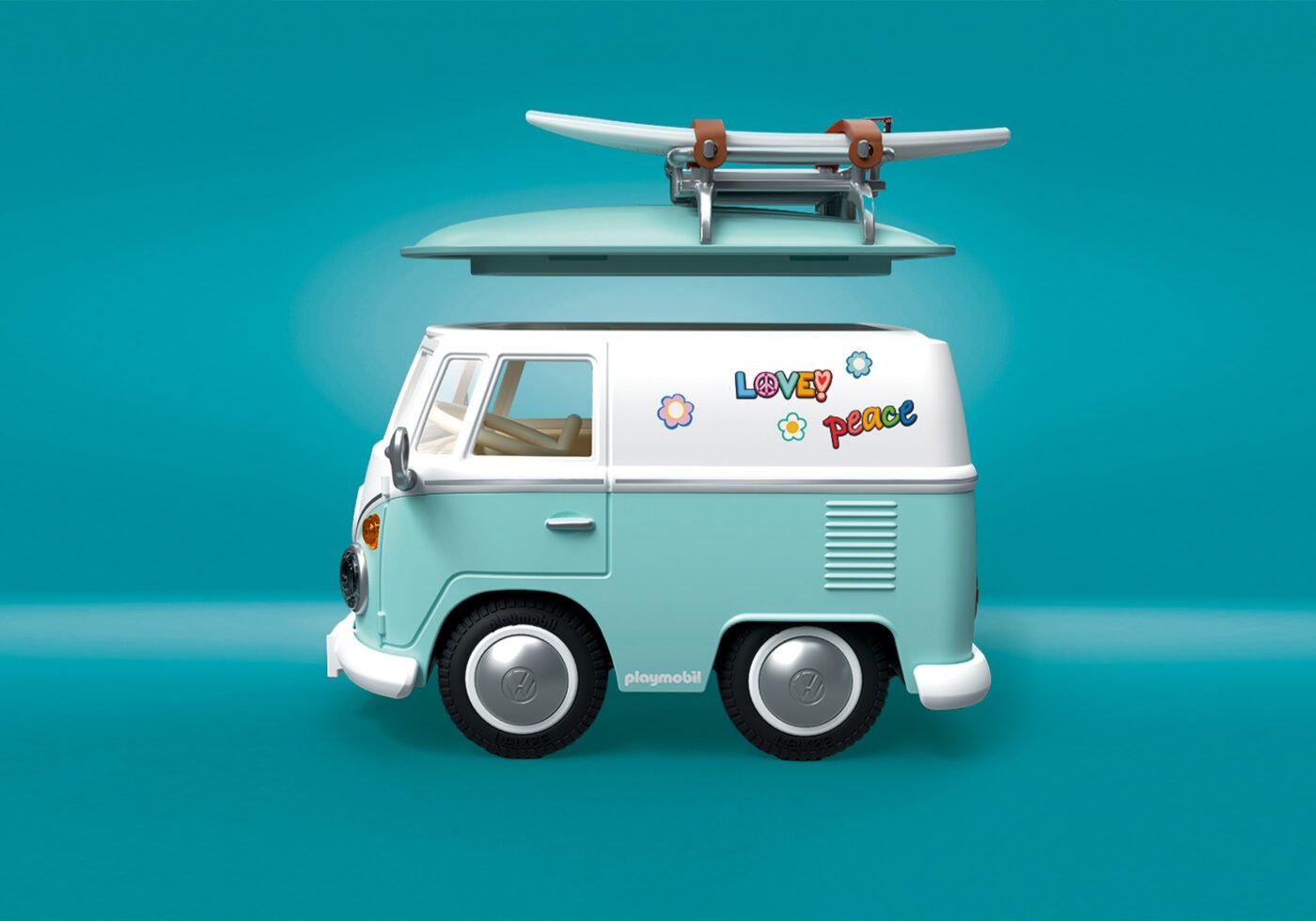 Playmobil 71857 Volkswagen T1 Camper รถของเล่นสะสม รถแคมป์โฟล์คสวาเกน T1 - Image 4