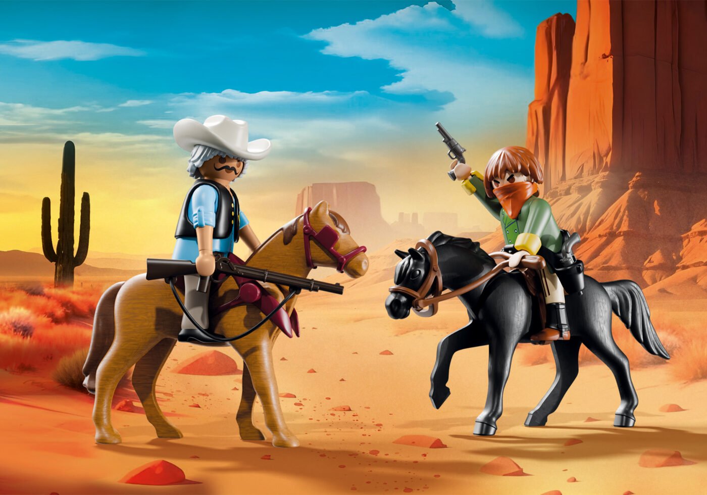 Playmobil 71862 Promo Pack Wild West Stagecoach โปรโมแพ็ค รถม้าผจญภัยแดนตะวันตก - Image 4