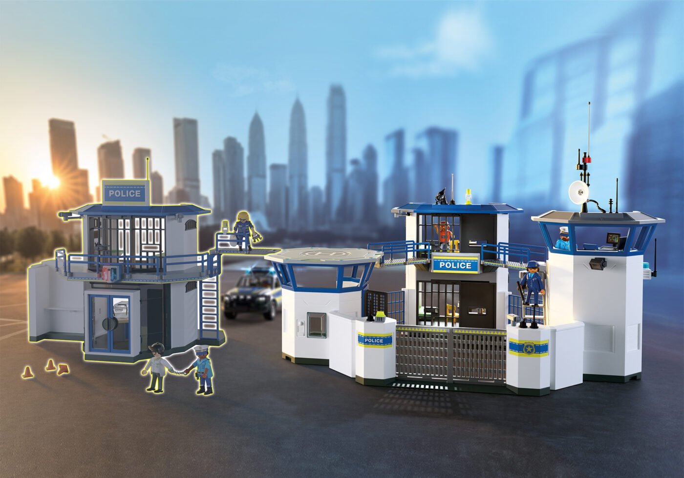 Playmobil 71874 Police Station with Investigation Room ตำรวจ สถานีตำรวจพร้อมห้องสืบสวน - Image 6