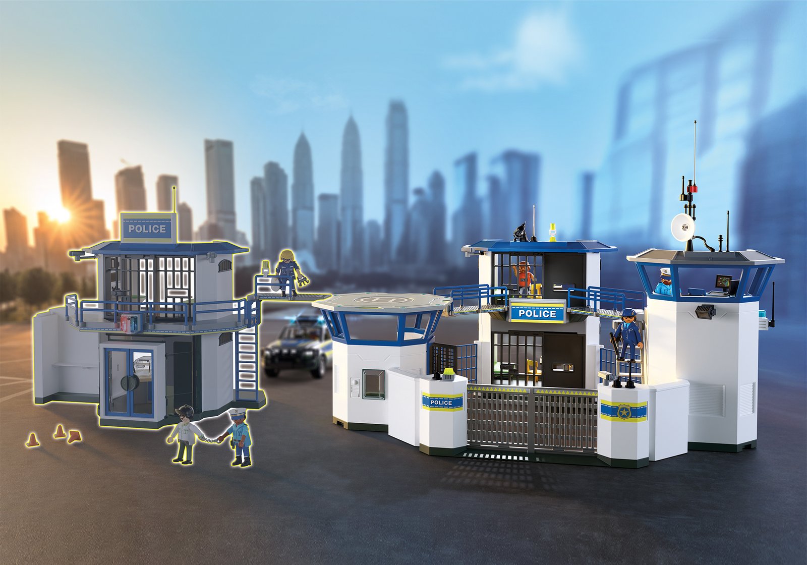 Playmobil 71874 Police Station with Investigation Room ตำรวจ สถานีตำรวจพร้อมห้องสืบสวน - Image 6