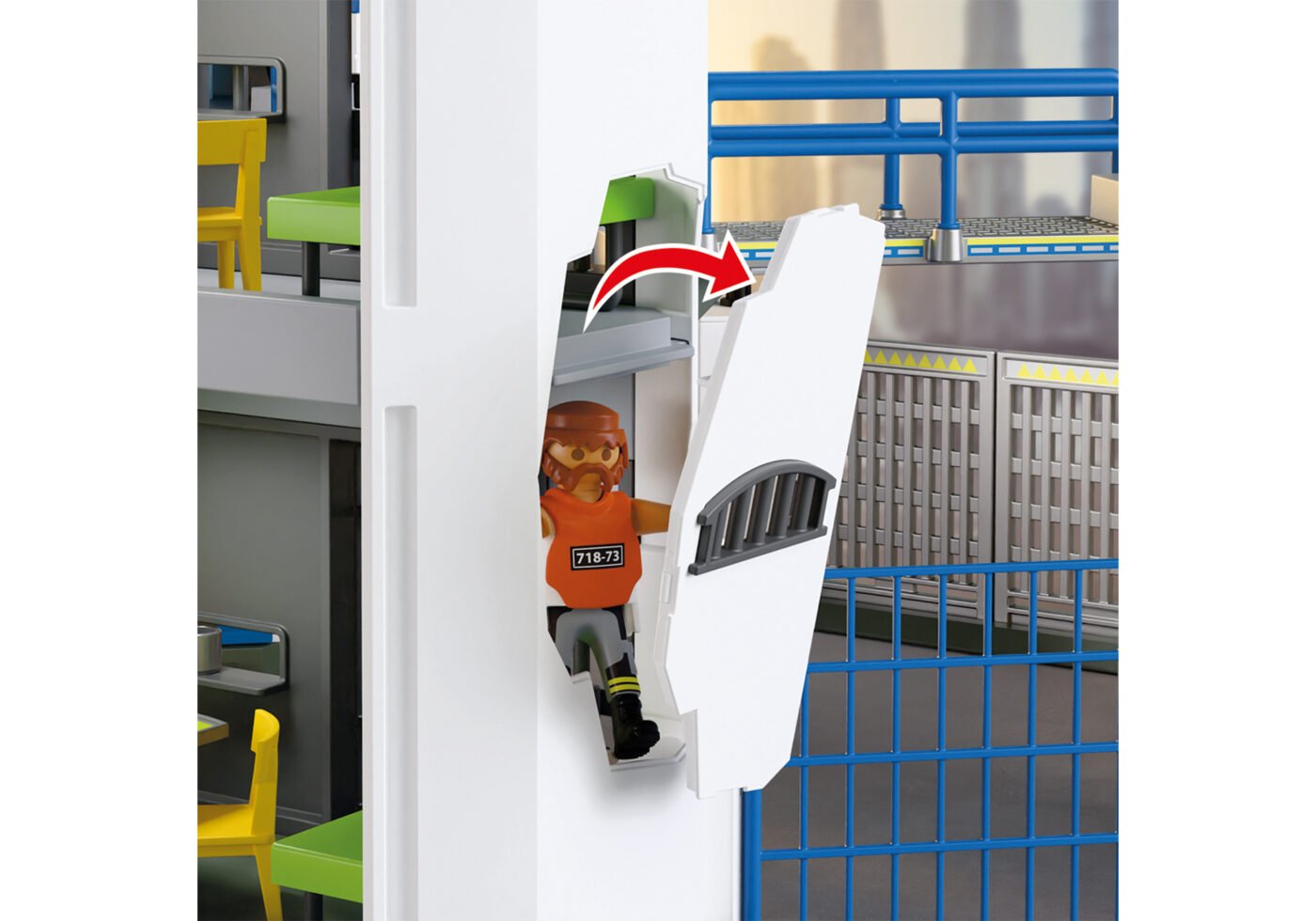 Playmobil 71874 Police Station with Investigation Room ตำรวจ สถานีตำรวจพร้อมห้องสืบสวน - Image 7