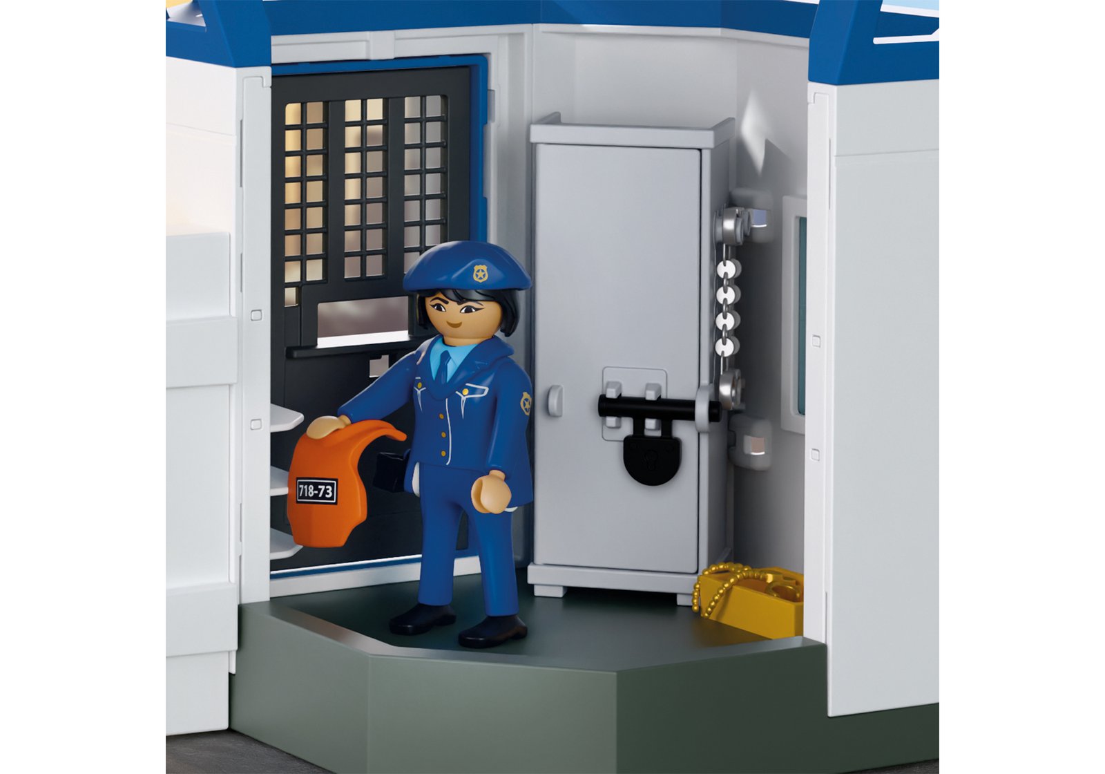 Playmobil 71874 Police Station with Investigation Room ตำรวจ สถานีตำรวจพร้อมห้องสืบสวน - Image 9