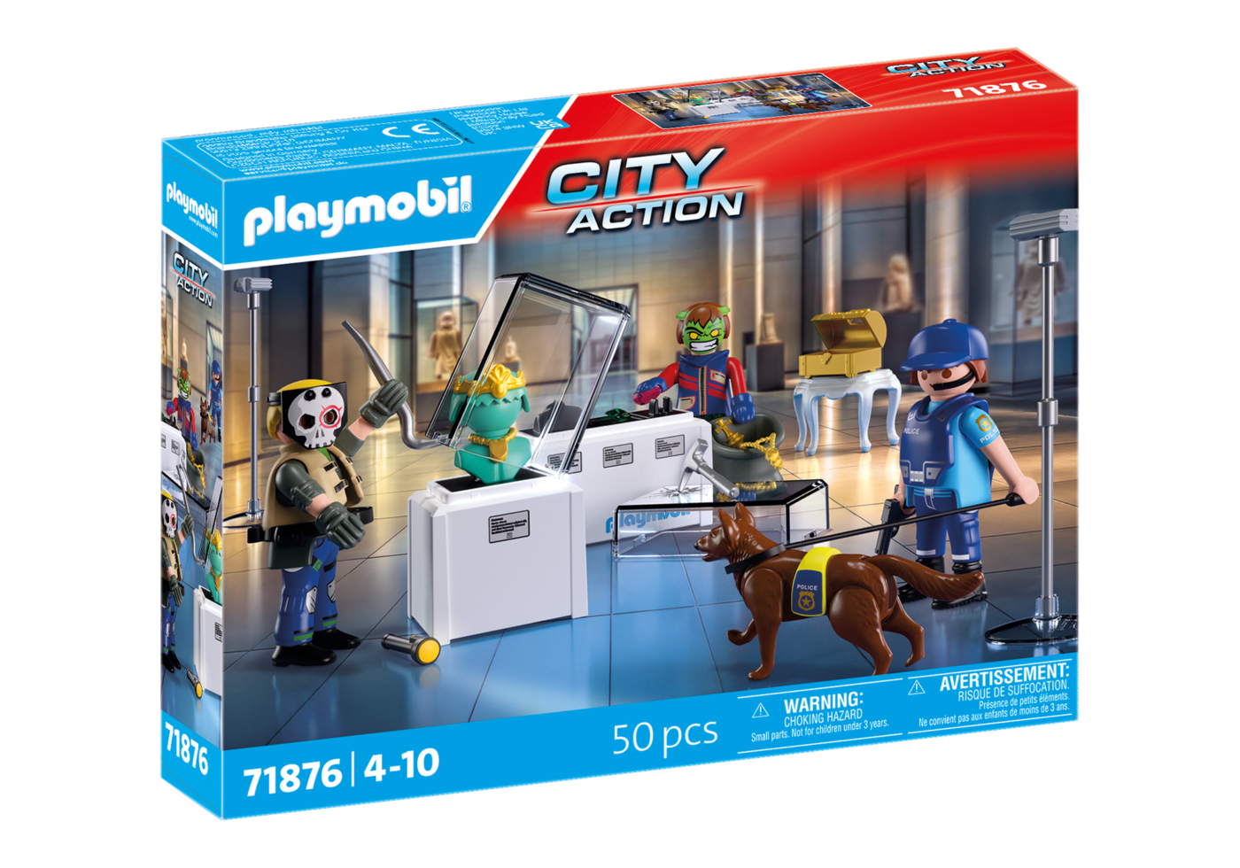 Alternative view of Playmobil 71876 Police Diamond Heist ตำรวจ ปฏิบัติการจับโจรขโมยเพชร
