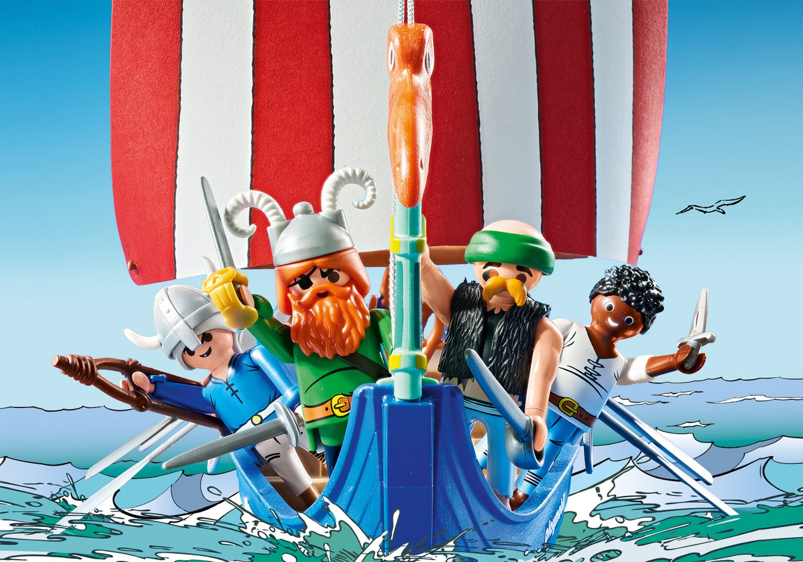 Playmobil 71888 Asterix: Pirate Ship แอสเทอริกซ์ เรือโจรสลัด - Image 4