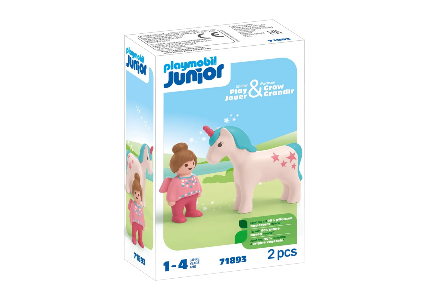 Alternative view of Playmobil 71893 JUNIOR: Fairy & Unicorn จูเนียร์ นางฟ้ากับยูนิคอร์น