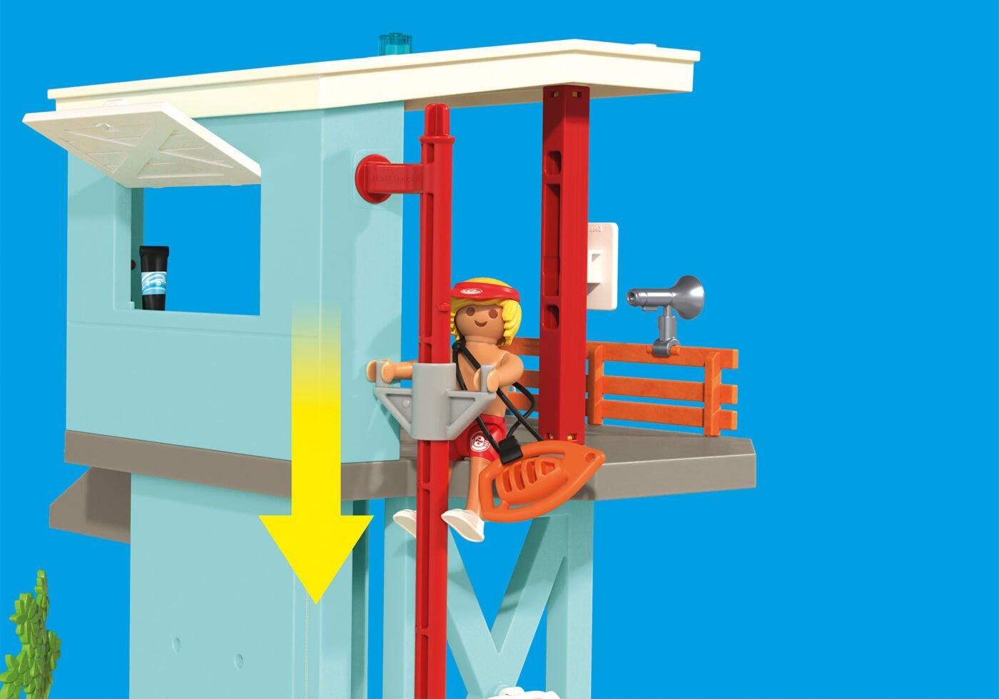 Playmobil 71903 Vacation on the Beach Lifeguard Tower with Beach Buggy วันหยุดที่ชายหาด หอคอยไลฟ์การ์ดกับรถบักกี้ชายหาด - Image 4