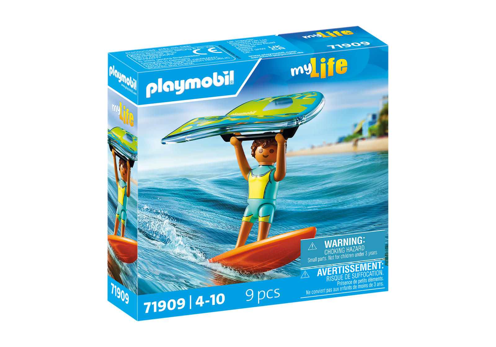 Playmobil 71909 Vacation on the Beach Wingsurfer วันหยุดที่ชายหาด วิงเซิร์ฟสุดเท่ - Image 2