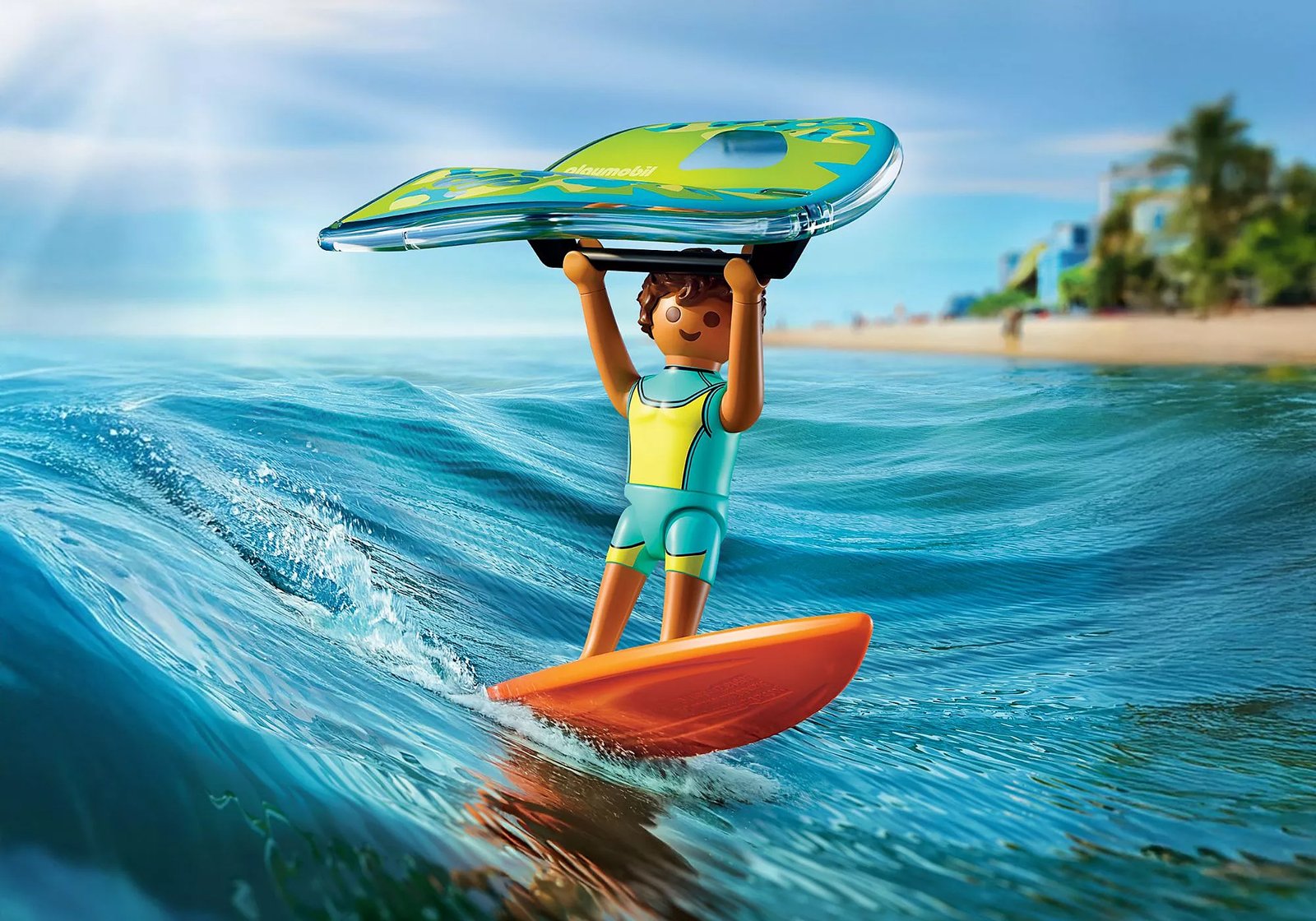 Playmobil 71909 Vacation on the Beach Wingsurfer วันหยุดที่ชายหาด วิงเซิร์ฟสุดเท่