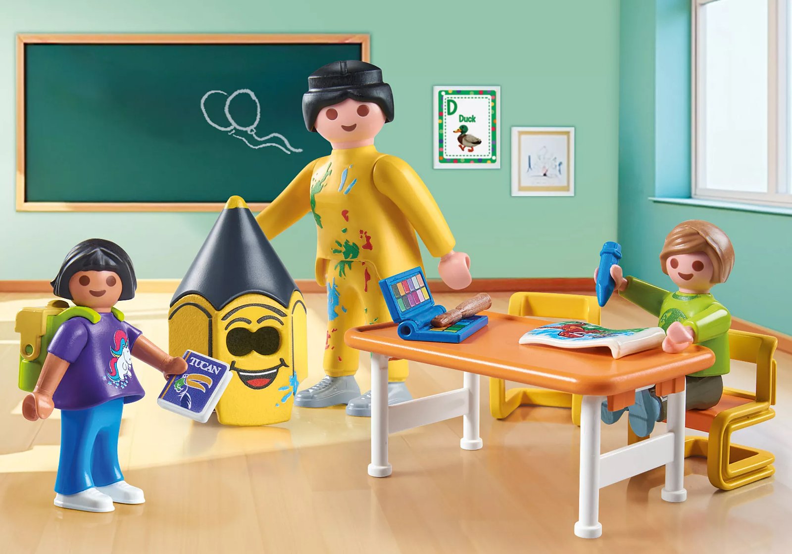 Playmobil 71965 Gift Set First Day of School ชุดของขวัญ วันเปิดเทอมวันแรก