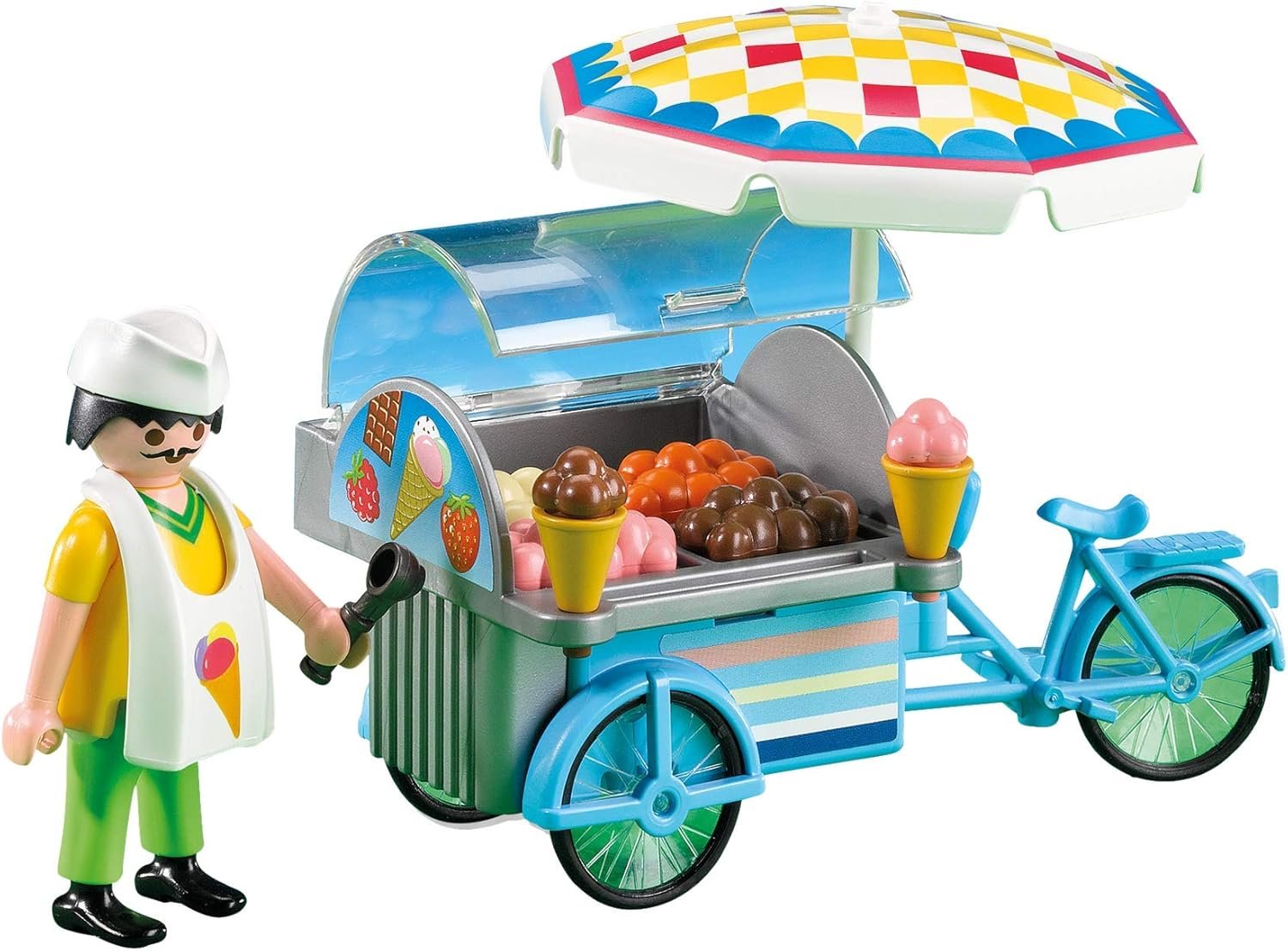 PLAYMOBIL® PLUS 7492 Ice Cream Man Bicycle Cart รถเข็นจักรยานขายไอศกรีม