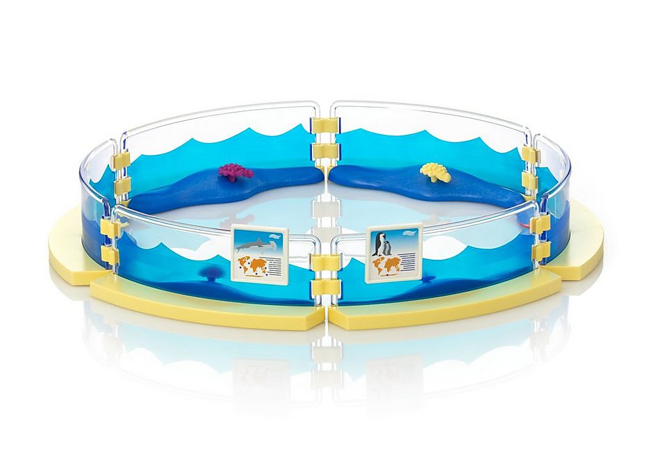 Playmobil 9063 Family Fun Aquarium Enclosure อควอเรียม ตู้กระจกสัตว์น้ำ - Image 5