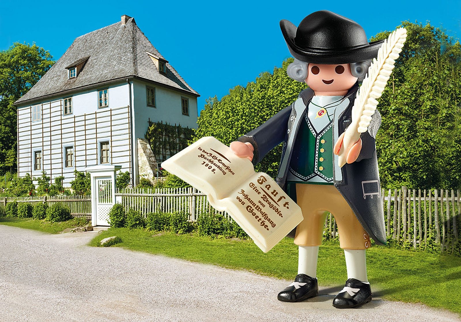 Playmobil 9124 Special Figure Johann Wolfgang von Goethe สเปเชียลฟิกเกอร์ โยฮันน์ โวล์ฟกัง ฟอน เกอเธ่