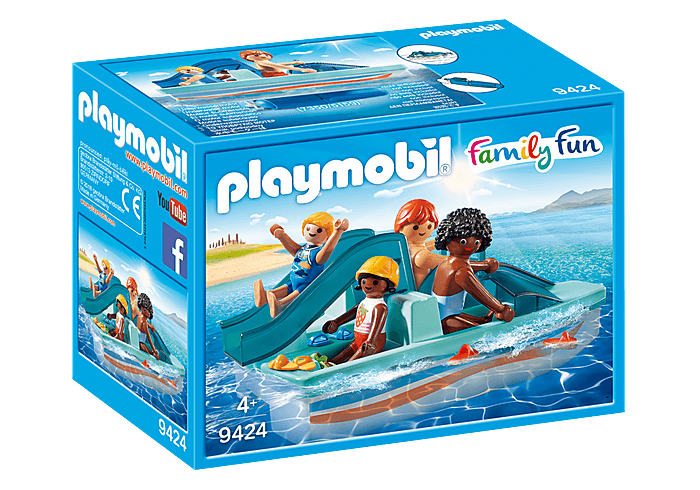 Playmobil 9424 Family Fun Paddle Boat แฟมิลี่ฟัน เรือเล็กท่องทะเล