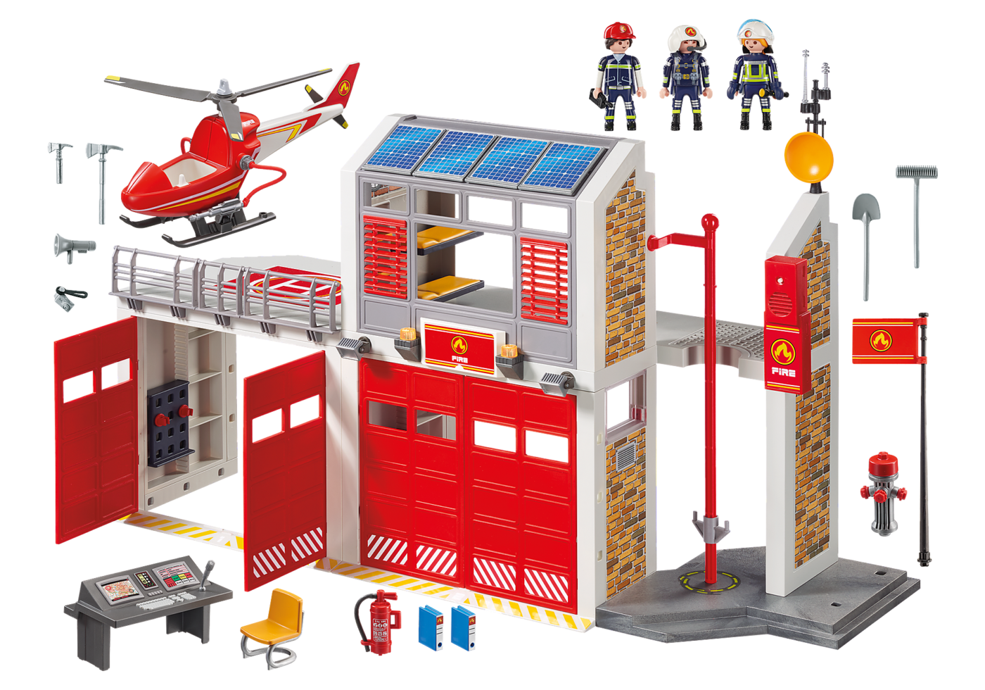 Playmobil 9462 City Action Fire Station ของเล่นบทบาทสมมติ ซิตี้แอคชั่น สถานนีดับเพลิง - Image 3