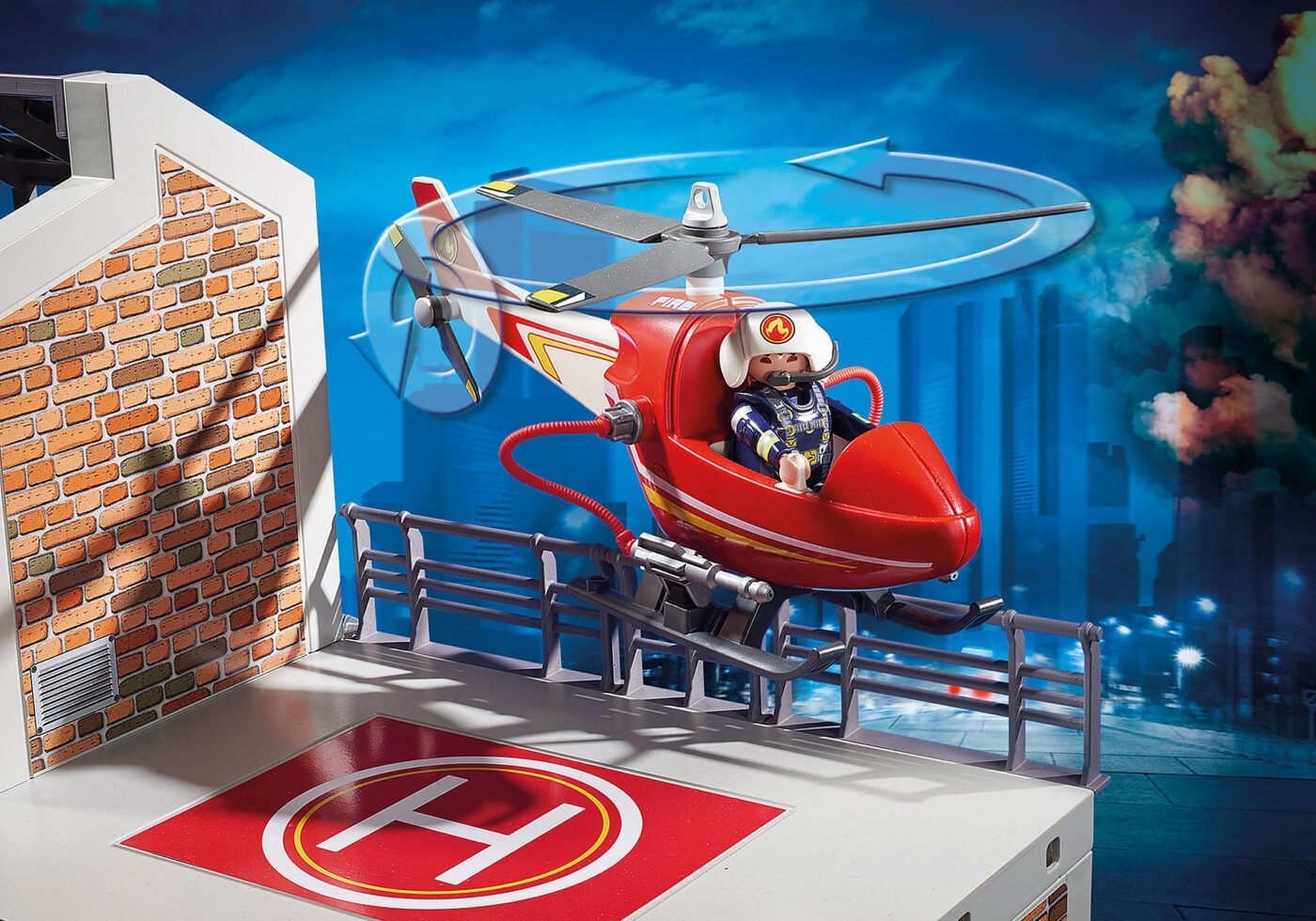 Playmobil 9462 City Action Fire Station ของเล่นบทบาทสมมติ ซิตี้แอคชั่น สถานนีดับเพลิง - Image 4