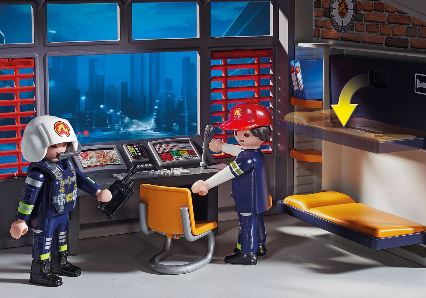 Playmobil 9462 City Action Fire Station ของเล่นบทบาทสมมติ ซิตี้แอคชั่น สถานนีดับเพลิง - Image 5