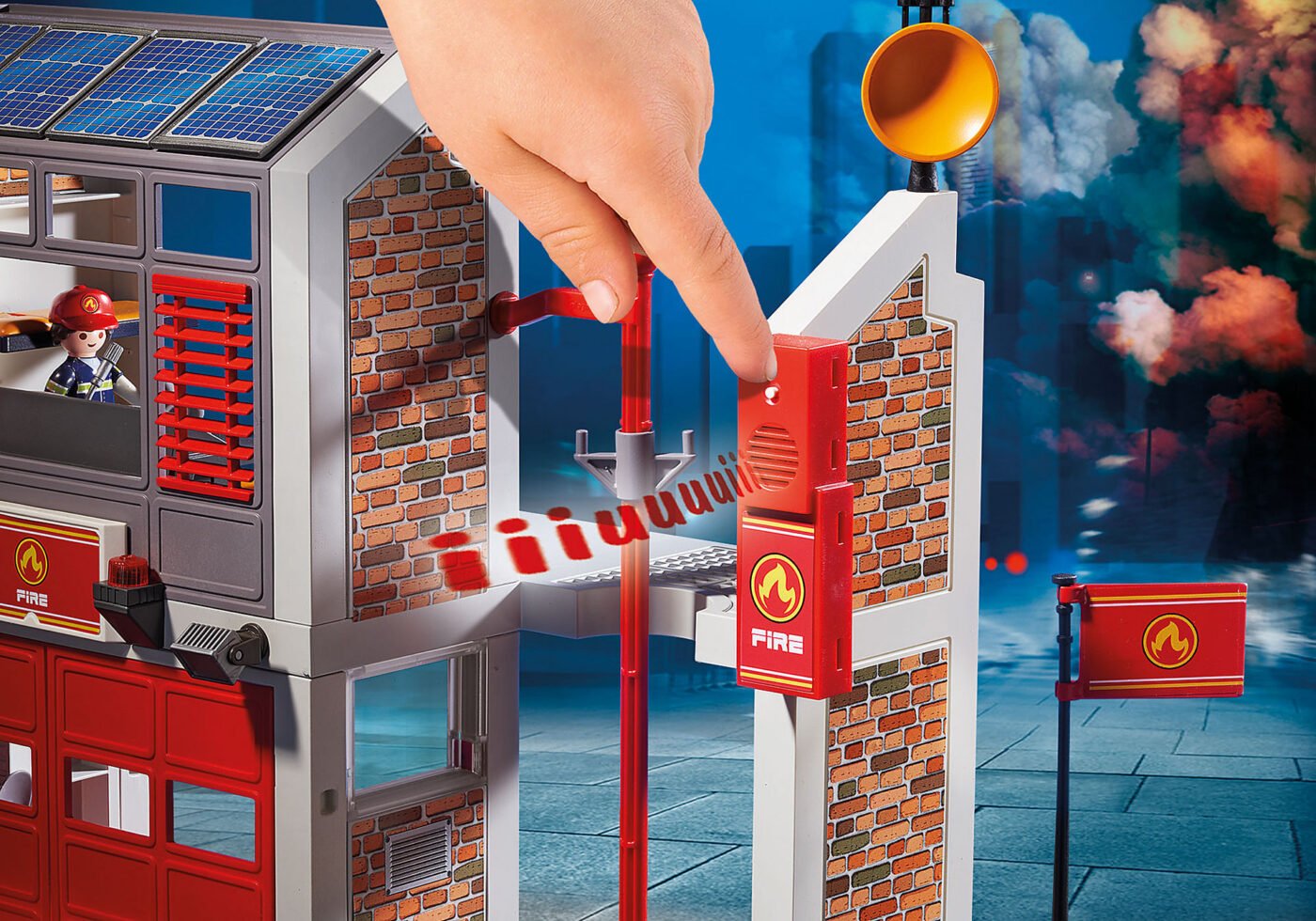 Playmobil 9462 City Action Fire Station ของเล่นบทบาทสมมติ ซิตี้แอคชั่น สถานนีดับเพลิง - Image 7