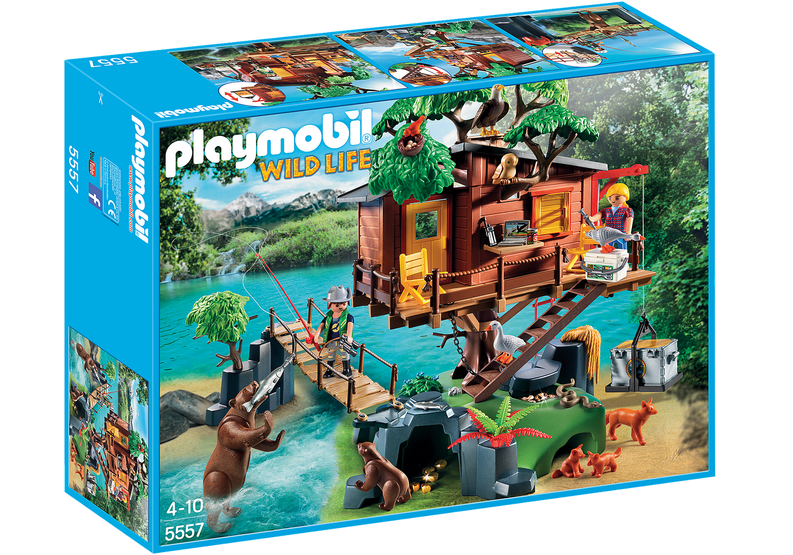 Playmobil 5557 Wildlife Adventure Tree House ไวล์ดไลฟ์ ผจญภัยบ้านต้นไม้ - Image 2