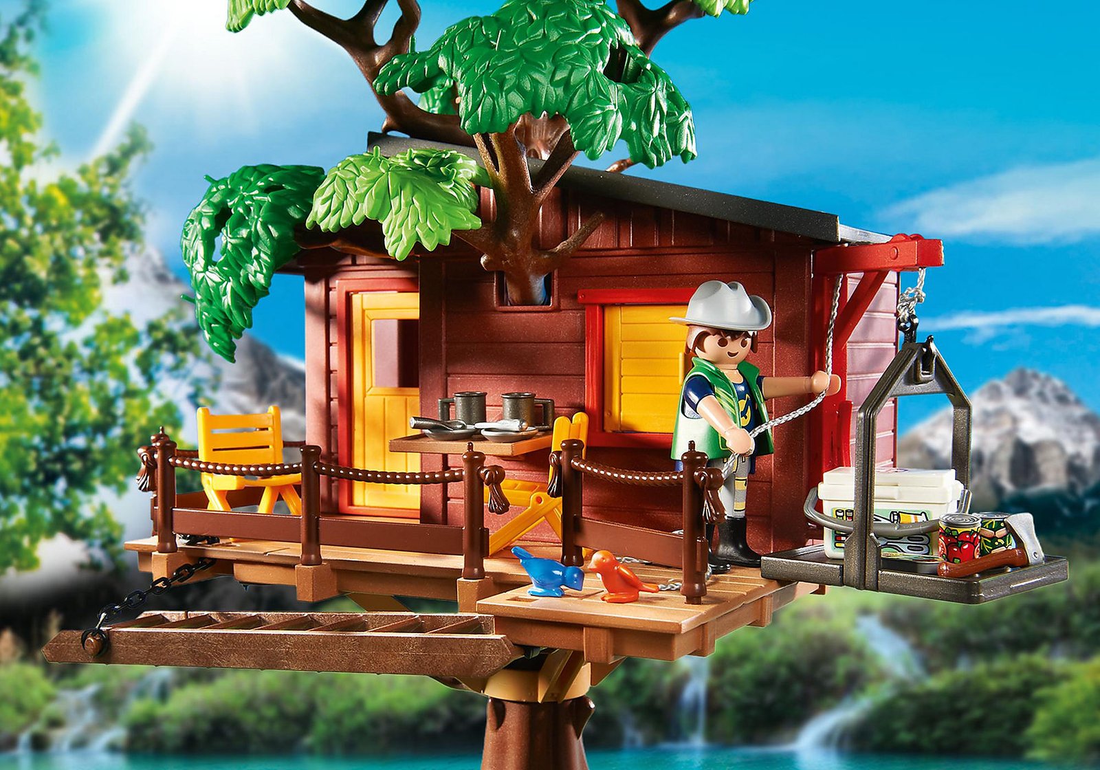 Playmobil 5557 Wildlife Adventure Tree House ไวล์ดไลฟ์ ผจญภัยบ้านต้นไม้ - Image 6