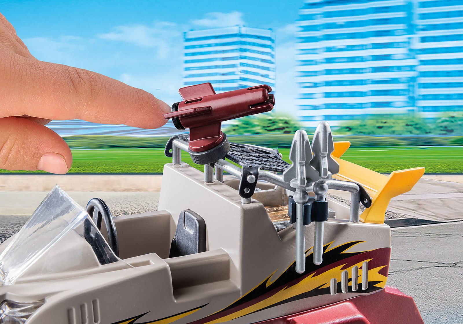 Playmobil 9364 City Action Amphibious Truck ซิตี้แอคชั่น SWAT รถสะเทินน้ำสะเทินบก - Image 6