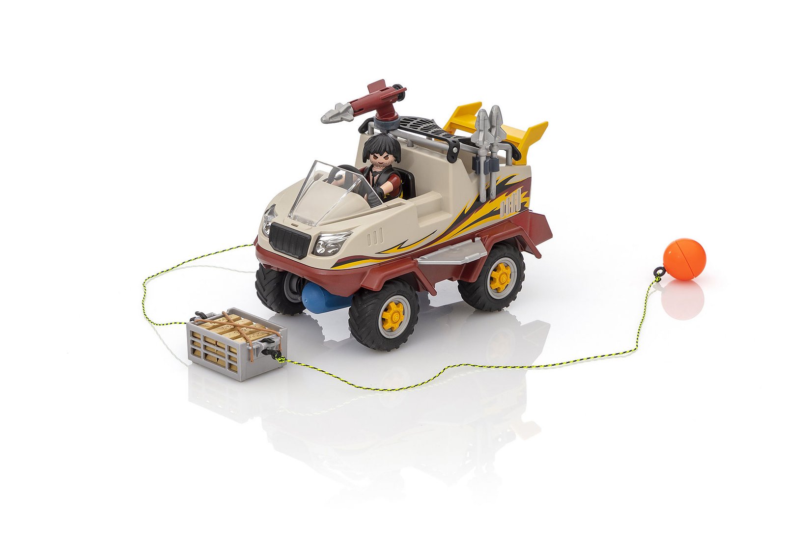 Playmobil 9364 City Action Amphibious Truck ซิตี้แอคชั่น SWAT รถสะเทินน้ำสะเทินบก - Image 7