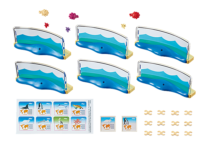 Playmobil 9063 Family Fun Aquarium Enclosure อควอเรียม ตู้กระจกสัตว์น้ำ - Image 3